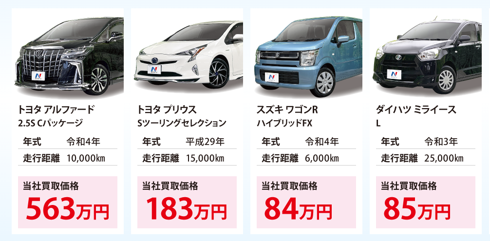 ネクステージの買取実績