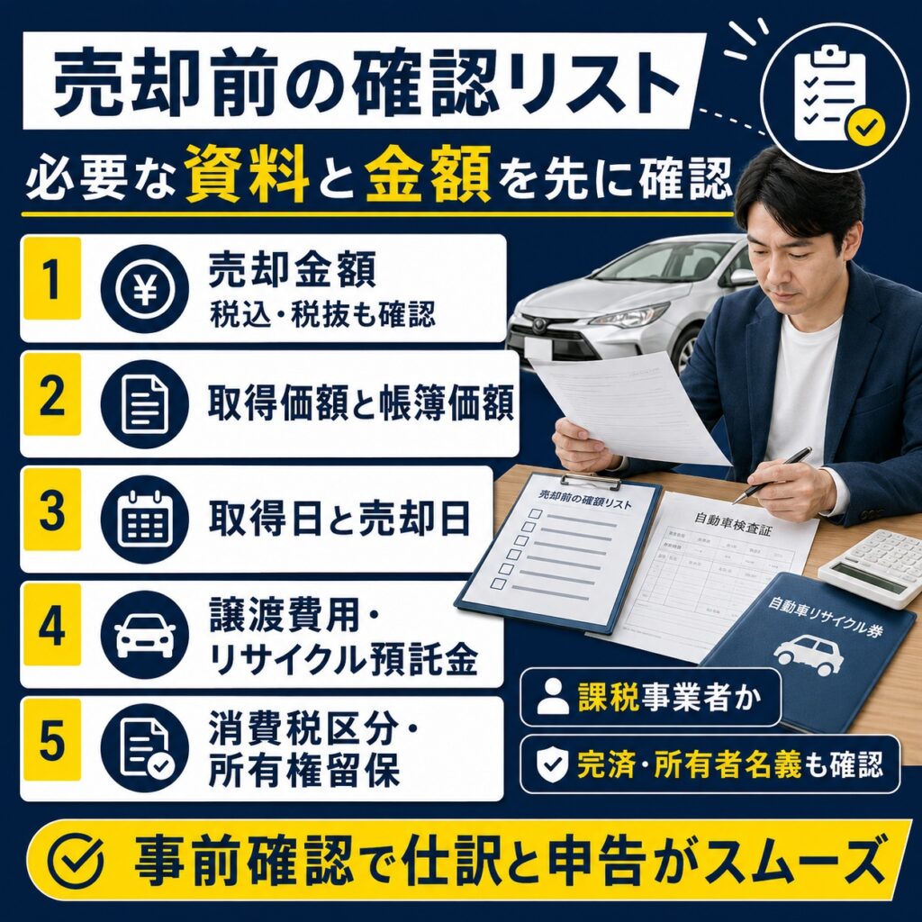 売却前に確認したい資料と金額