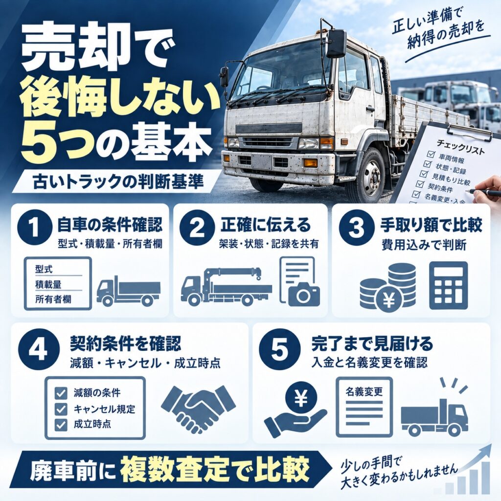 まとめ_売却で後悔しない5つの基本